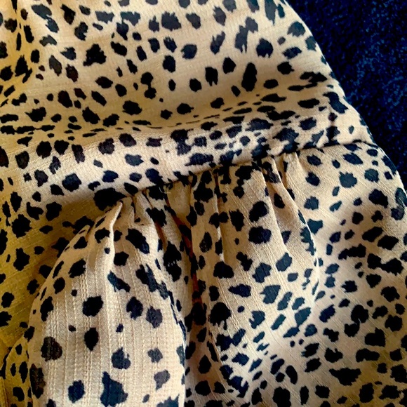 Entro Faux Wrap Blouson Blouse - Picture 5 of 8